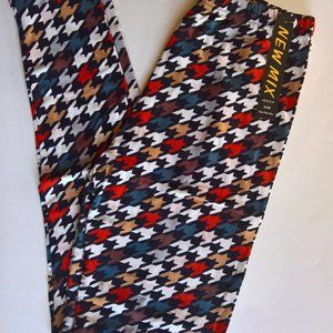 Houndstooth Fall Butter-soft Leggings (size 2-12)